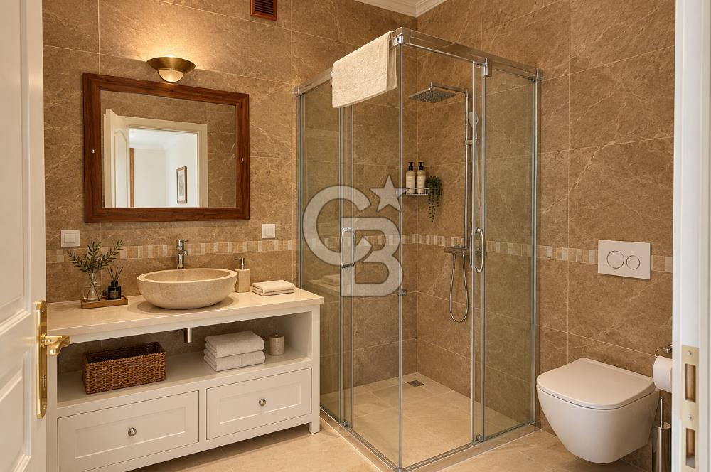 ÇEŞME FAHRETTİN PAŞA'DA 3.771 M² ARAZİDE, ÖZEL PEYZAJLI 6+1 VİLLA