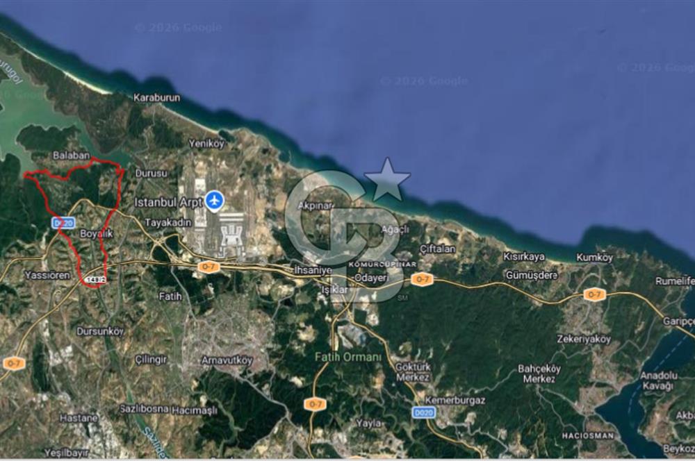 BOYALIK YENİŞEHİRDE 113M2 İMAR DÜZENLEMESİNDE 0.50 EMSAL ARAZİ