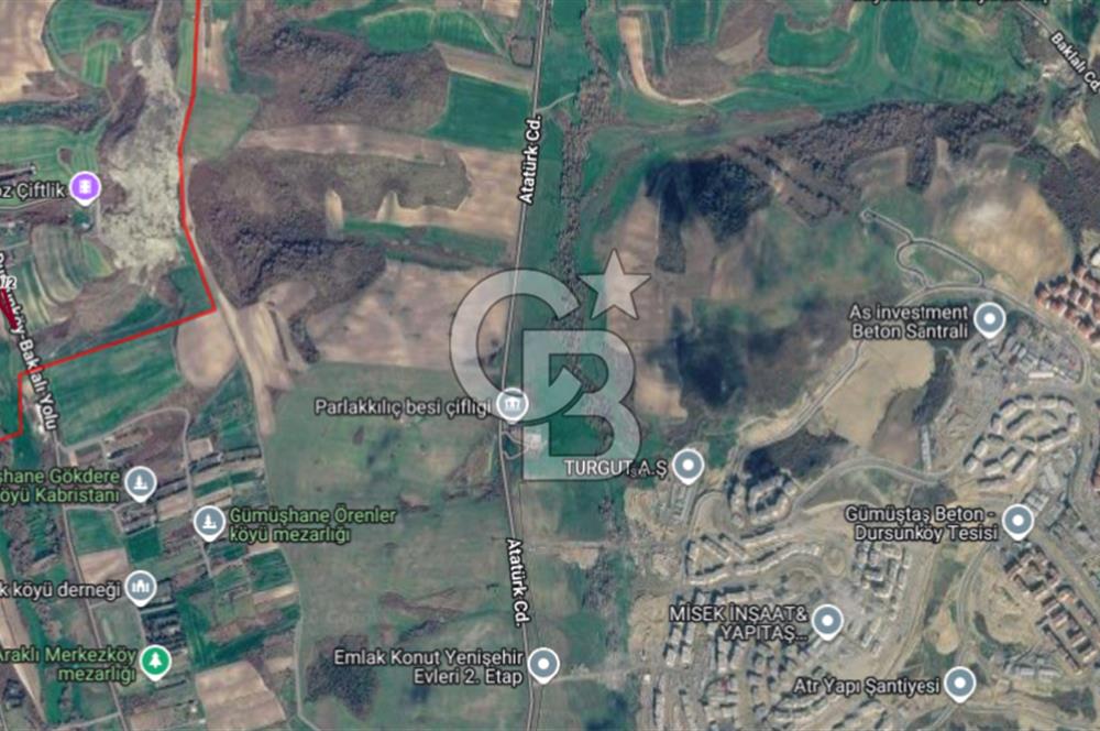 BOYALIK YENİŞEHİRDE 113M2 İMAR DÜZENLEMESİNDE 0.50 EMSAL ARAZİ