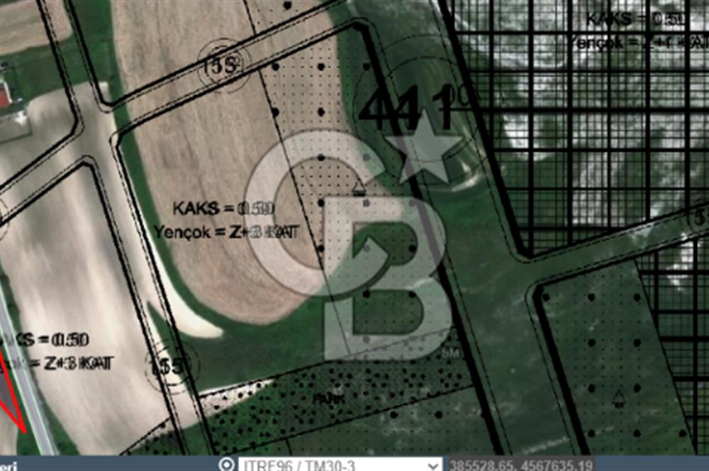 BOYALIK YENİŞEHİRDE 113M2 İMAR DÜZENLEMESİNDE 0.50 EMSAL ARAZİ