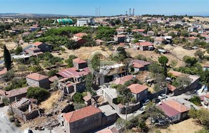 ÇANAKKALE AYVACIK KORUBAŞI'NDA SATILIK TAŞ EV