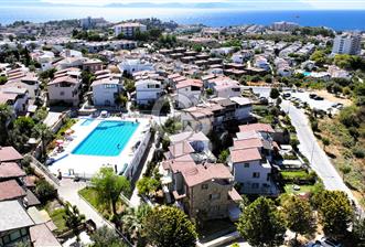 DENİZ MANZARALI HAVUZLU SİTE İÇİNDE SATILIK TRİPLEKS VİLLA - 3 - 377141