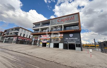 İVEDİK EKSEN PLAZADA SATILIK CADDE CEPHELİ YAPILI&MOBİLYALI OFİS