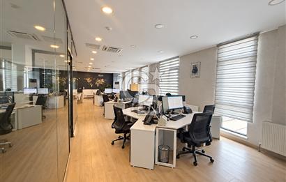 İVEDİK EKSEN PLAZADA SATILIK CADDE CEPHELİ YAPILI&MOBİLYALI OFİS