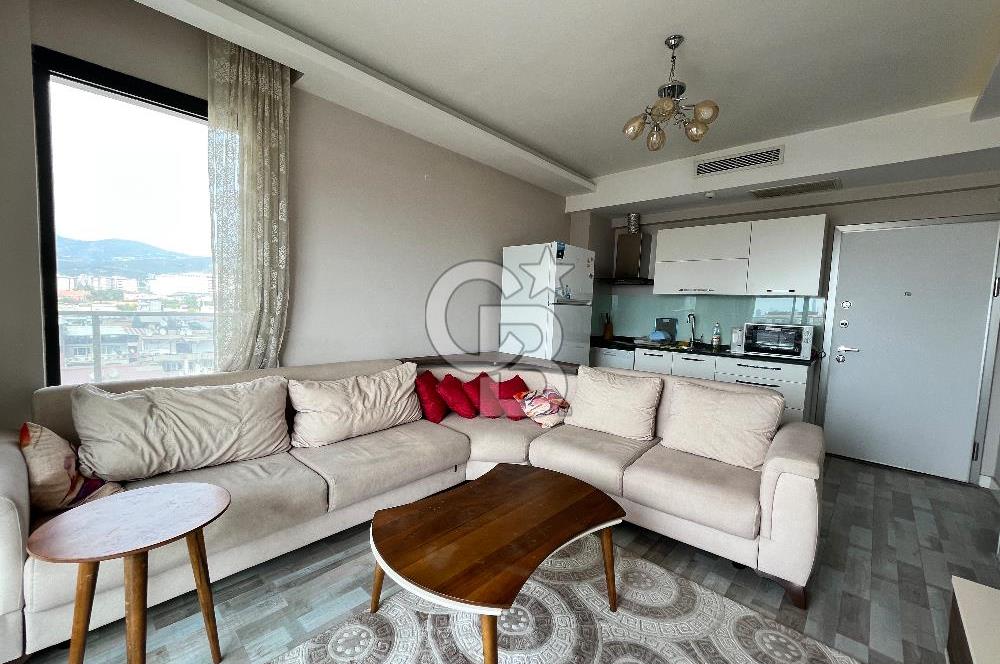 Bornova Mevlana İKON LOFT Sitesi’nde Satılık Eşyalı 1+1 Daire