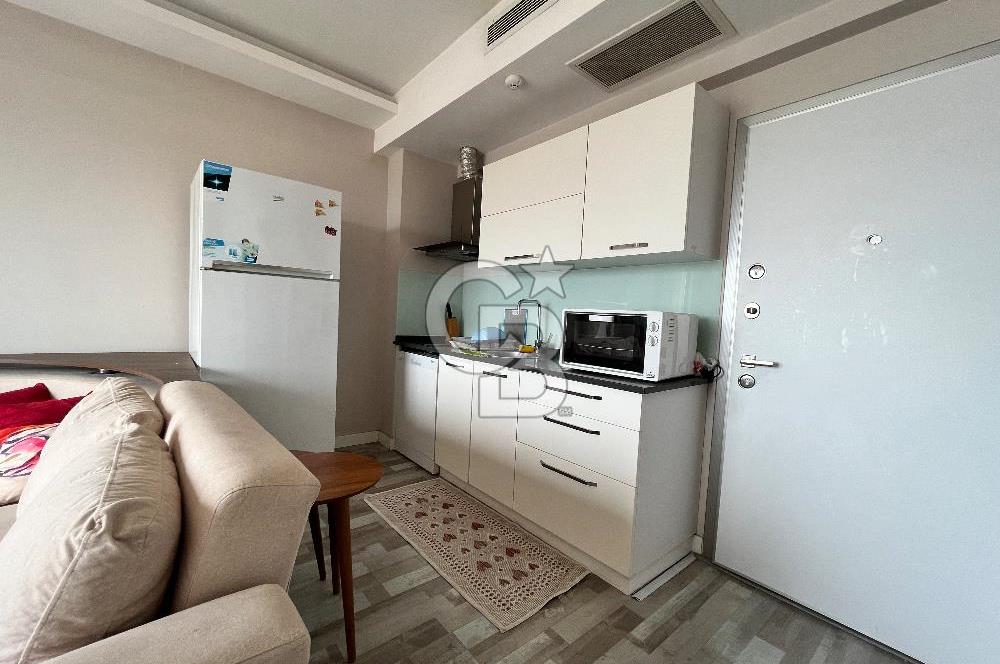 Bornova Mevlana İKON LOFT Sitesi’nde Satılık Eşyalı 1+1 Daire