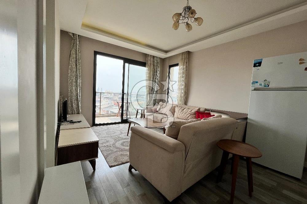 Bornova Mevlana İKON LOFT Sitesi’nde Satılık Eşyalı 1+1 Daire