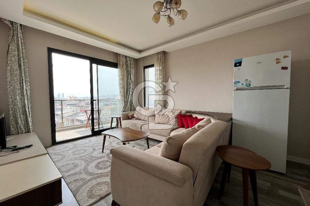 Bornova Mevlana İKON LOFT Sitesi’nde Satılık Eşyalı 1+1 Daire