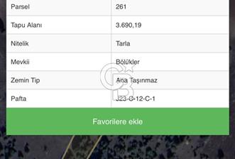 KÜTAHYA ASLANAPA DA YATIRIMLIK TARLA - 1 - 377218
