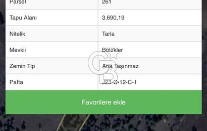 KÜTAHYA ASLANAPA DA YATIRIMLIK TARLA