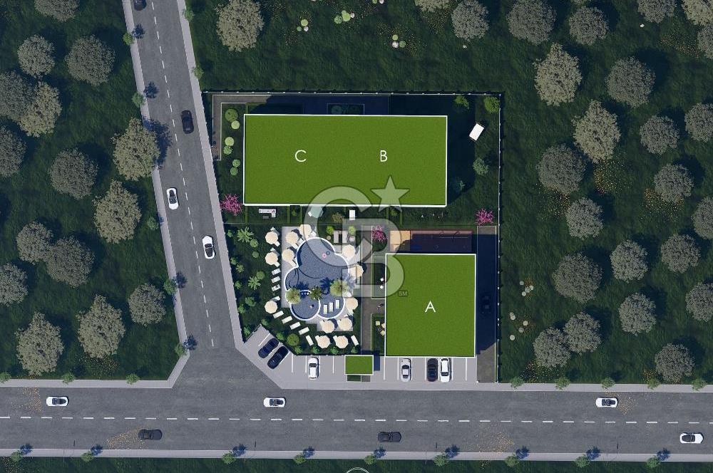 PARİS İNŞAAT PALMİYE SİTESİ 2+1 ARA KAT SATILIK DAİRE