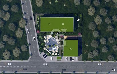 PARİS İNŞAAT PALMİYE SİTESİ 2+1 ARA KAT SATILIK DAİRE