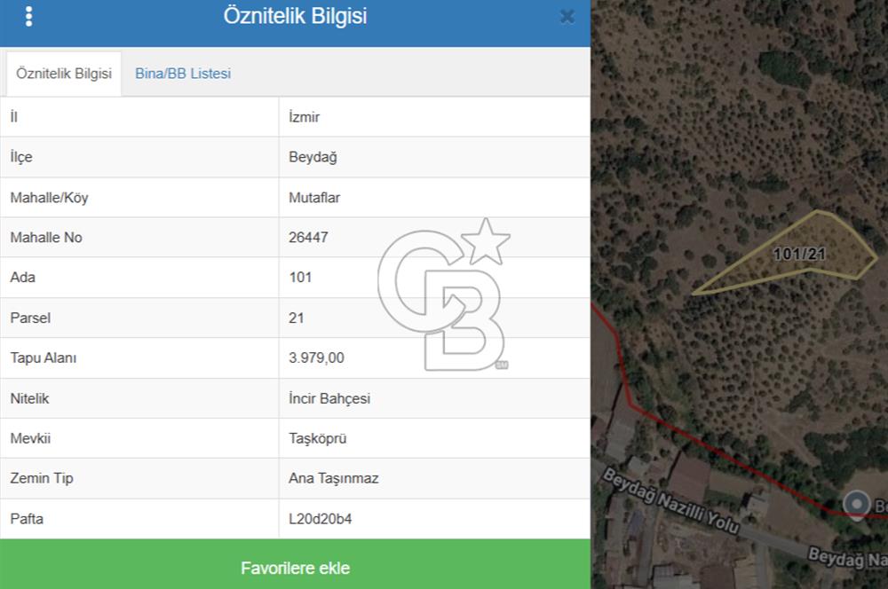 BEYDAĞ’DA ŞEHİR VE DOĞA MANZARALI SATILIK MÜSTAKİL ZEYTİNLİK