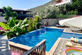 KAŞ KALKAN'DA HAVUZLU KİRALIK VİLLA KATI - 1 - 377788