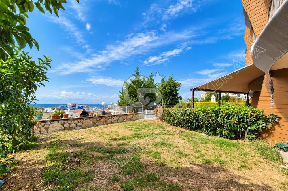 Terrace Ada'da Deniz Manzaralı, Bahçeli Dubleks Daire