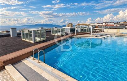 Terrace Ada'da Deniz Manzaralı, Bahçeli Dubleks Daire