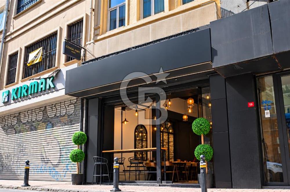 KARAKÖY'DE RESTORANLI, 12 ODALI DEVREN KİRALIK BİNA