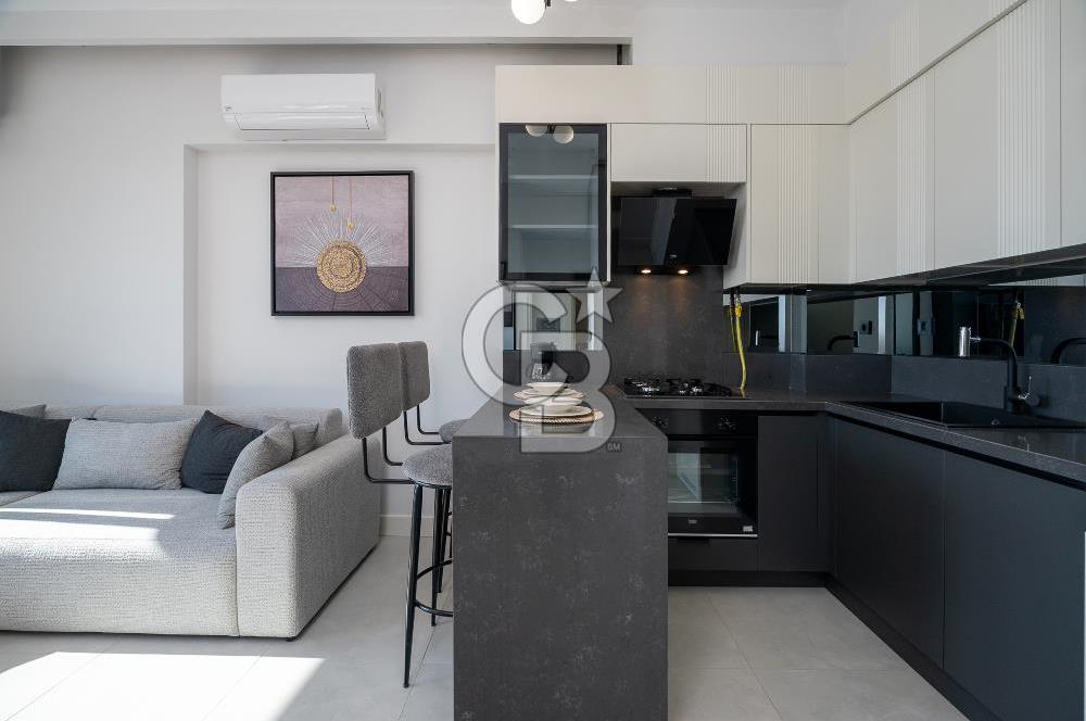 BALAT DOĞANKÖYDE 1+1 EŞYALI YÜKSEK KREDİ İMKANI SATILIK DAİRE