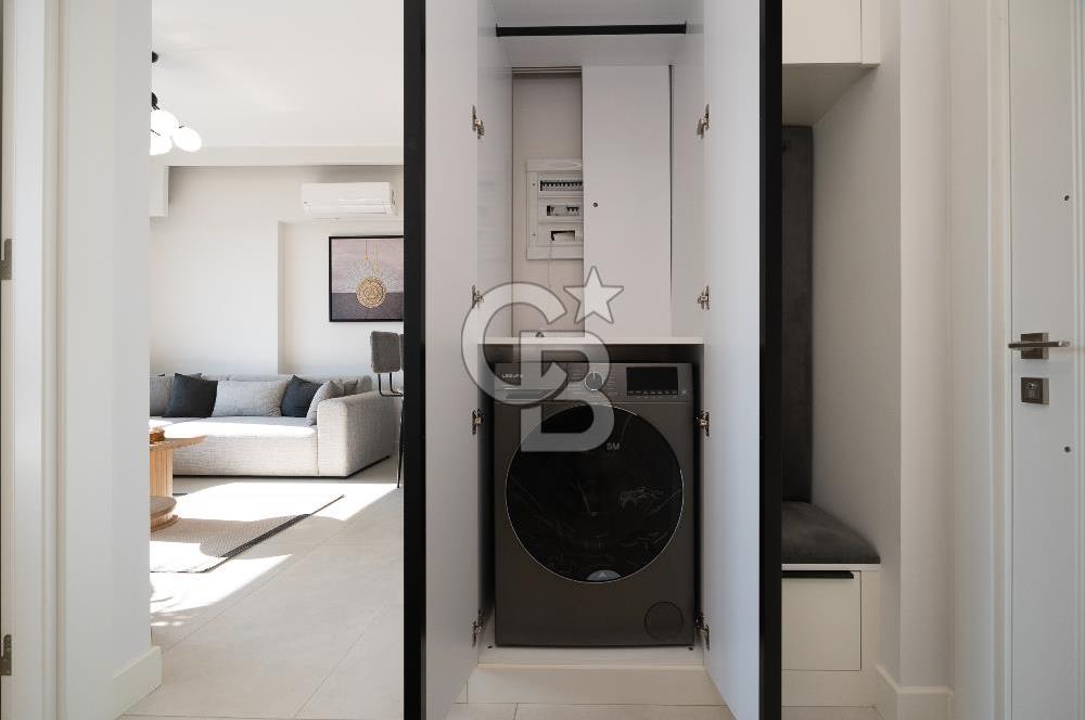 BALAT DOĞANKÖYDE 1+1 EŞYALI YÜKSEK KREDİ İMKANI SATILIK DAİRE