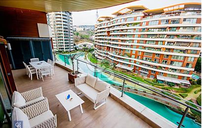 AKASYA GÖL YATAY BLOKTA ÖZEL HAVUZLU 4+2 DUBLEKS SATILIK DAİRE