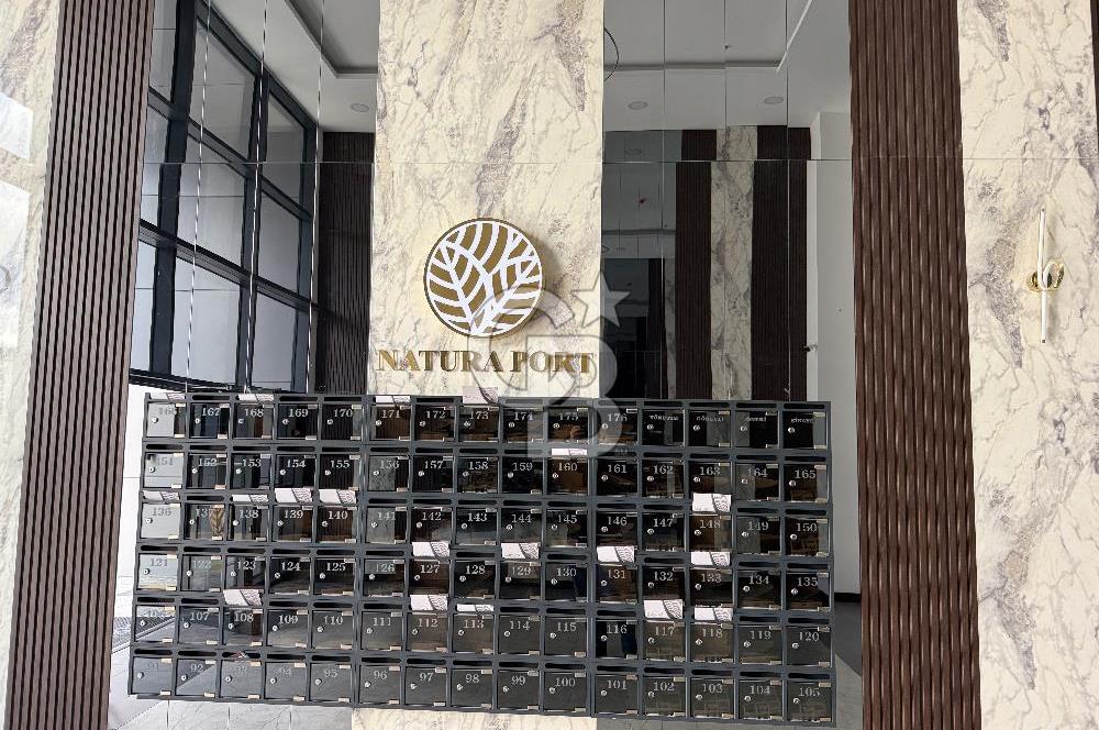 Natura Port'ta Sıfır 1+1 Kiralık Daire (50m², Peyzaj Cepheli)