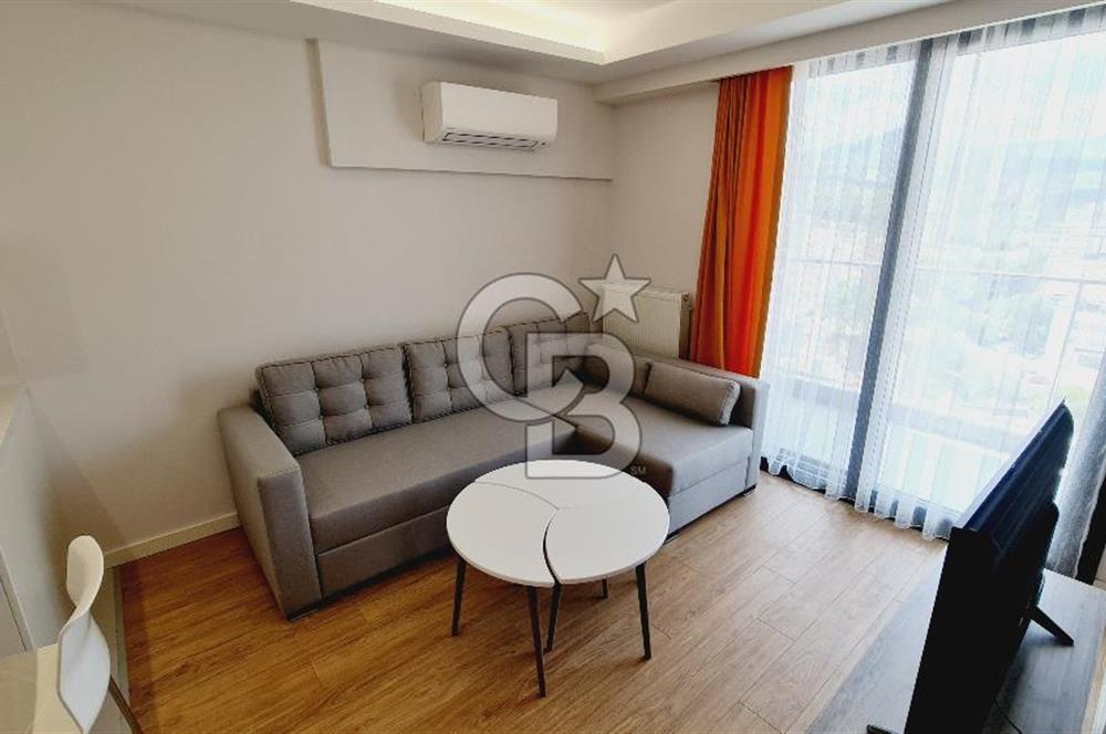 Manisa Meydan Sitesi Eşyalı Kiralık 1+1 Daire