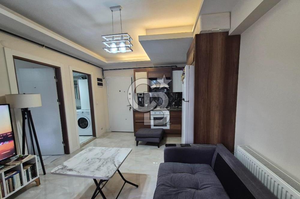 MENEMEN TEFKA YAPI'DA 15 M² BAHÇELİ MODERN 1+1 SATILIK DAİRE
