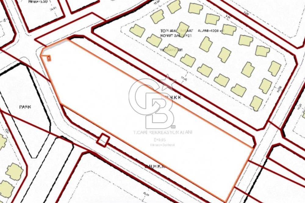 ALACAATLI'DA ANA CADDE ÜZERİNDE SATILIK 312 m² ARSA