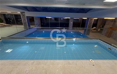 NATAVEGA KONUTLARINDA EŞYALI 38.KAT MANZARALI SATILIK 1+1 DAİRE