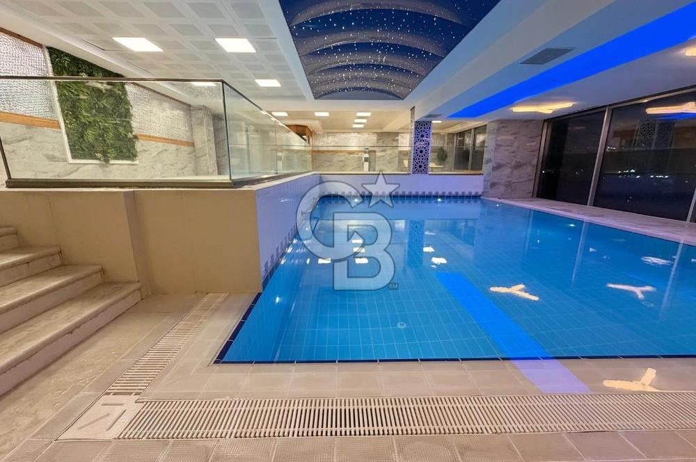 NATAVEGA KONUTLARINDA EŞYALI 38.KAT MANZARALI SATILIK 1+1 DAİRE