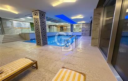 NATAVEGA KONUTLARINDA EŞYALI 38.KAT MANZARALI SATILIK 1+1 DAİRE