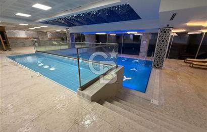 NATAVEGA KONUTLARINDA EŞYALI 38.KAT MANZARALI SATILIK 1+1 DAİRE