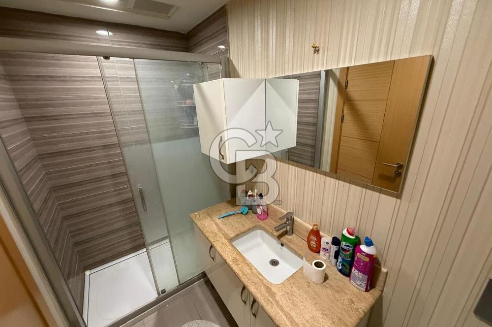 NATAVEGA KONUTLARINDA EŞYALI 38.KAT MANZARALI SATILIK 1+1 DAİRE