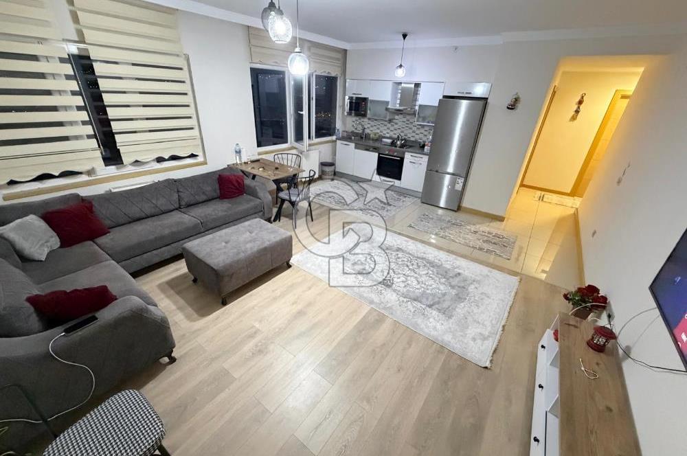 NATAVEGA KONUTLARINDA EŞYALI 38.KAT MANZARALI SATILIK 1+1 DAİRE