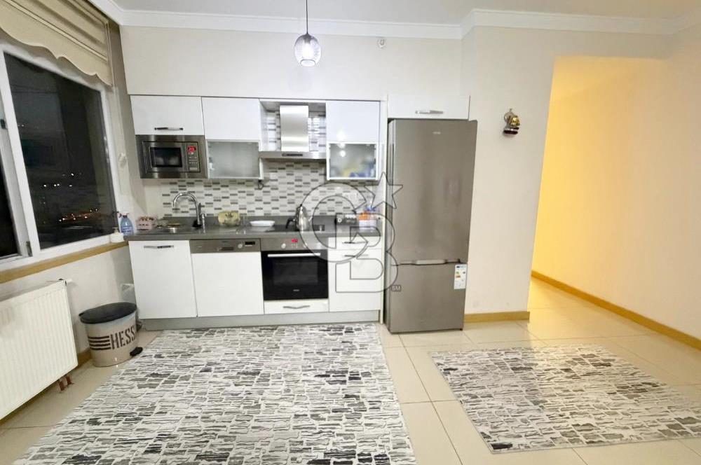 NATAVEGA KONUTLARINDA EŞYALI 38.KAT MANZARALI SATILIK 1+1 DAİRE