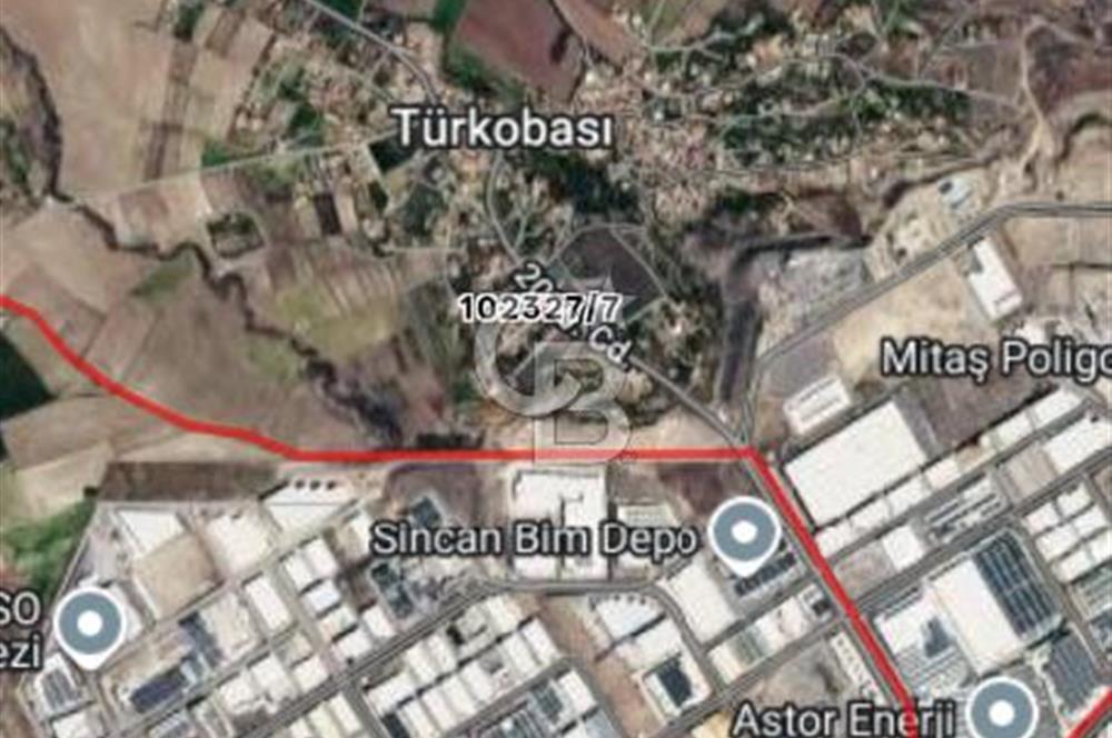 TEMELLİ/ TÜRKOBASI MAH'DE 500 M2 BULVARA CEPHE SANAYİ ARSASI