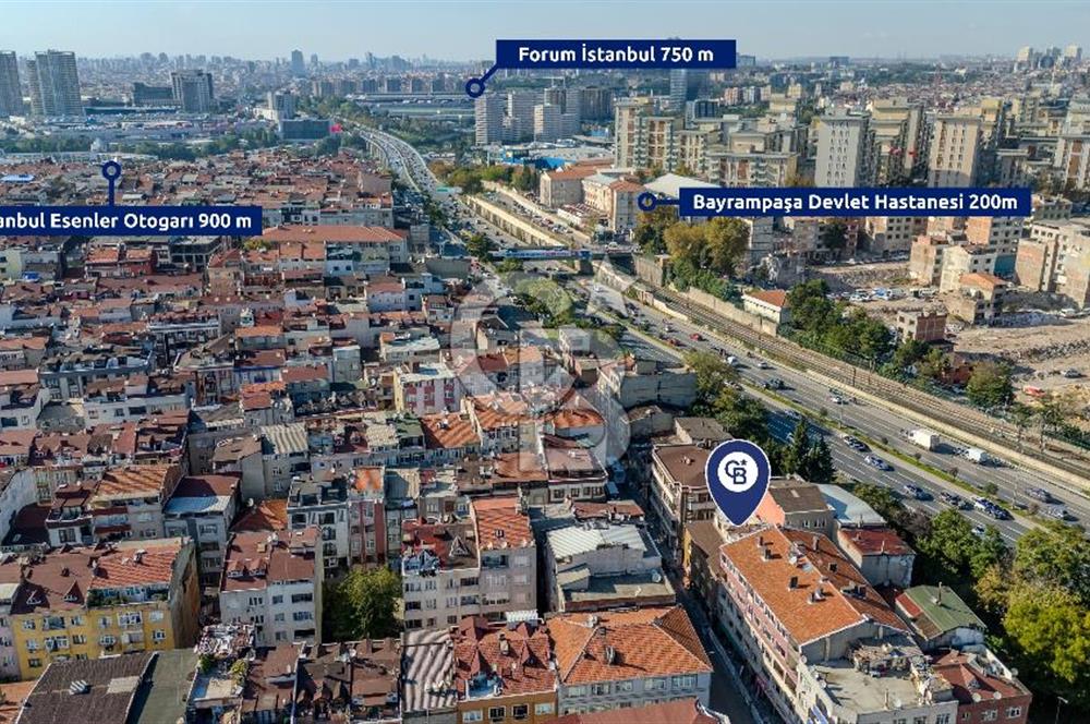 BAYRAMPAŞA YAHYA KEMAL CAD SATILIK KOMPLE BİNA 100 AY AMORTİSMAN