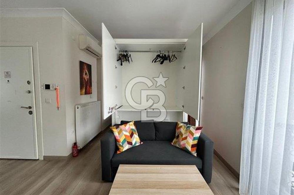 Moda'da yeni eşyalı 1+1 kombili daire