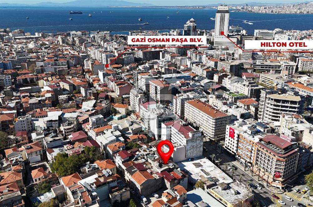 İzmir Konak Basmane Satılık 700 m² Komple Bina