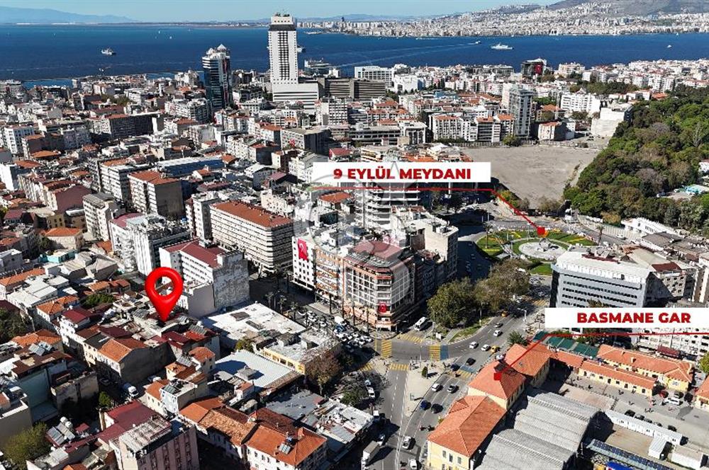 İzmir Konak Basmane Satılık 700 m² Komple Bina