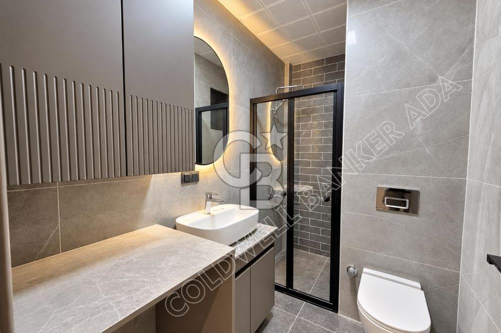 KİRALIK SIFIR 1+1 DAİRE DOĞALGAZLI, YERDEN ISITMALI