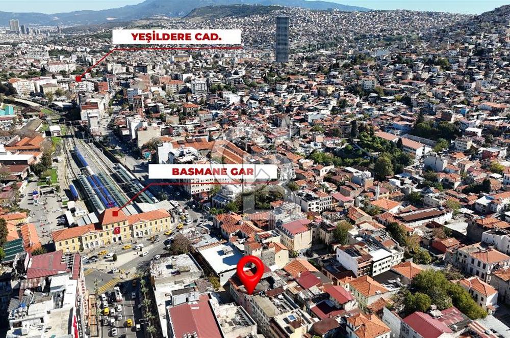 İzmir Konak Basmane Satılık 700 m² Komple Bina