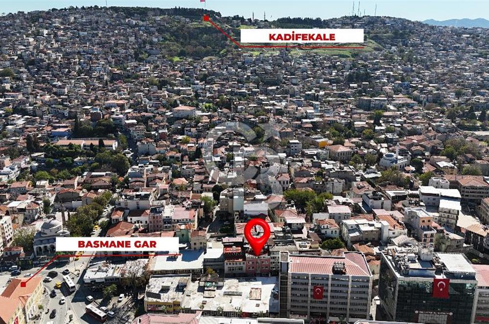 İzmir Konak Basmane Satılık 700 m² Komple Bina