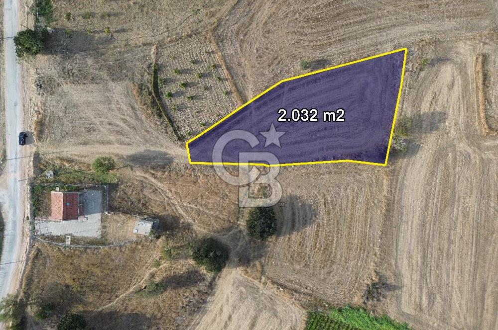 ÇANAKKALE ECEABAT KUMKÖYDE 2 DÖNÜM SATILIK TARLA