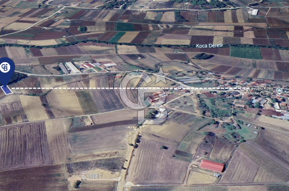 DERİNCE ÇAVUŞLU SATILIK RESMİ YOL CEPHELİ 843 M2 DEĞERLİ ARAZİ