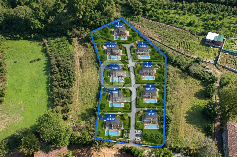 KANDIRA HACIMAZLI KÖY MERKEZİNDE %40 İMARLI 2019 m² ARSA