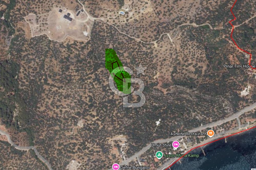 Çanakkele Kozlu Köyünde Deniz Manzaralı Satılık Arsa