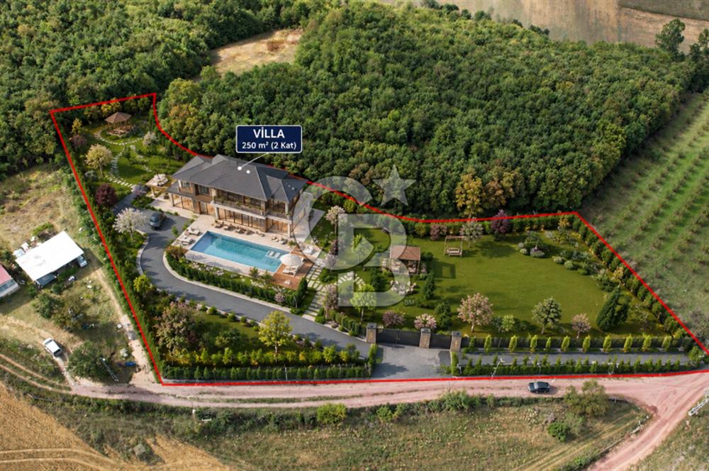 SÜVERLERDE 6.478 m² %5 İMARLI, ALTYAPILI, DOĞAYLA İÇ İÇE TARLA