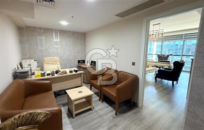 İZMİR BAYRAKLI EMİNOĞLU PLAZADA PRESTİJLİ SATILILIK 3+1 PLAZA OFİSİ