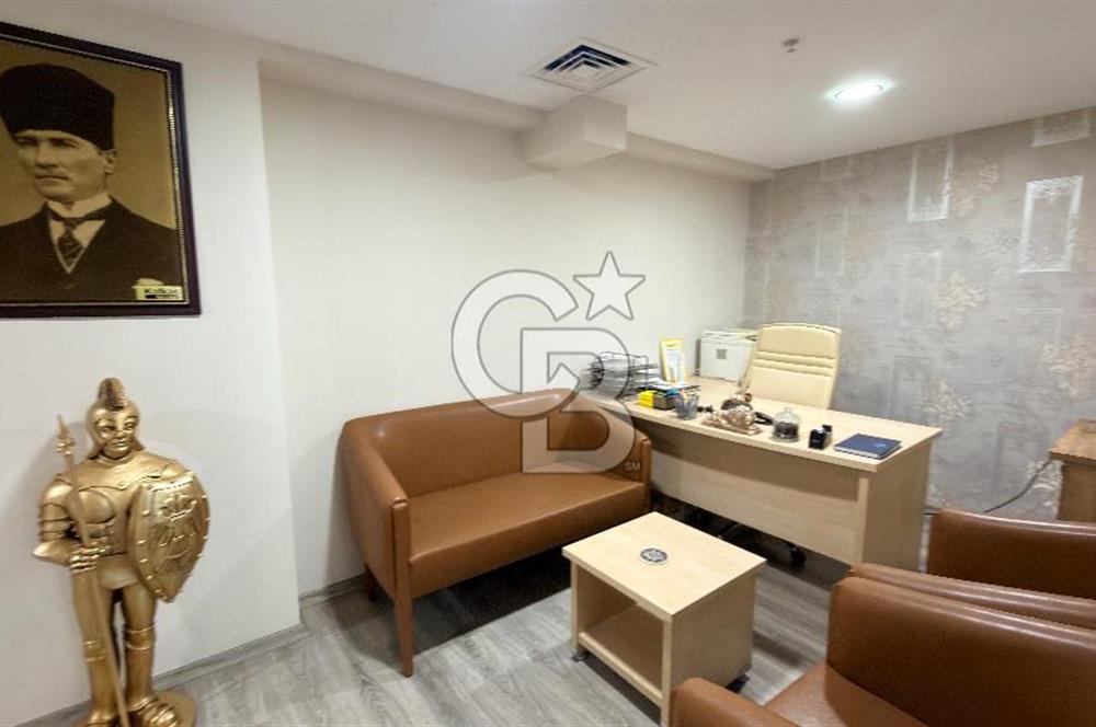 İZMİR BAYRAKLI EMİNOĞLU PLAZADA PRESTİJLİ SATILILIK 3+1 PLAZA OFİSİ